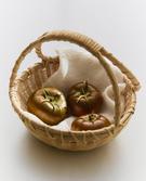 DOUBLE HANDLE BAMBOO BASKET