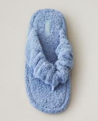 SANDALES PLATES EN SERVIETTE DE BAIN