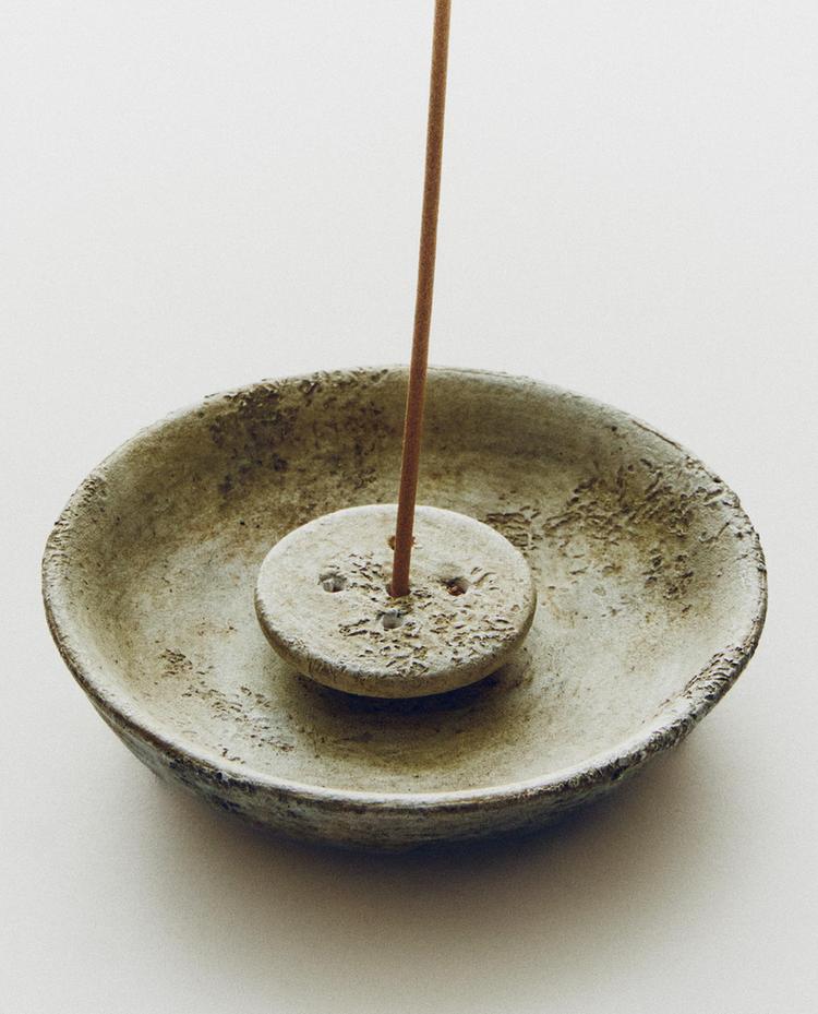 CERAMIC INCENSE BURNER DISH