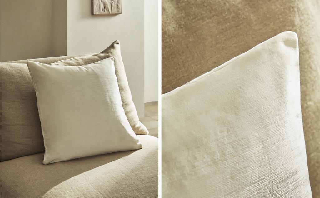 HOUSSE DE COUSSIN UNIE