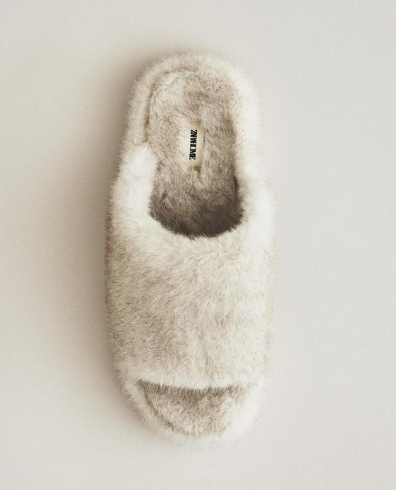 ZAPATILLA FLATFORM PELO