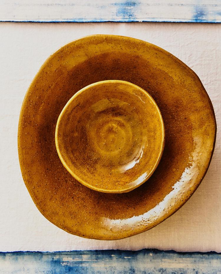 CIOTOLA DECORATIVA IN CERAMICA