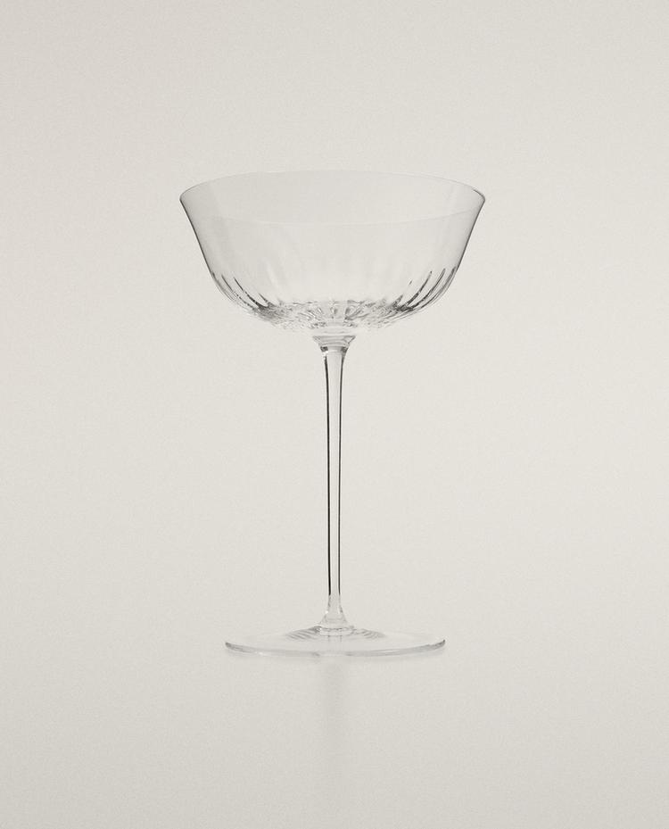 COCKTAIL GLASS WITH LINES
