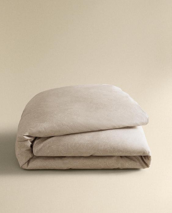 PAISLEY SATEEN DUVET COVER