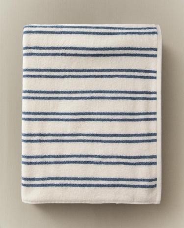 SERVIETTE DE BAIN DOUBLE RAYURE