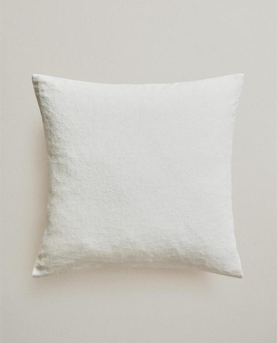 COTTON JACQUARD CUSHION COVER