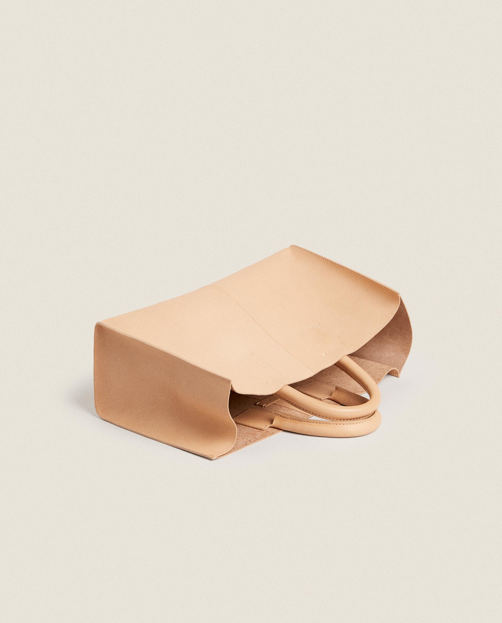 レザー ミニ トートバッグ | Zara Home 日本/Japan