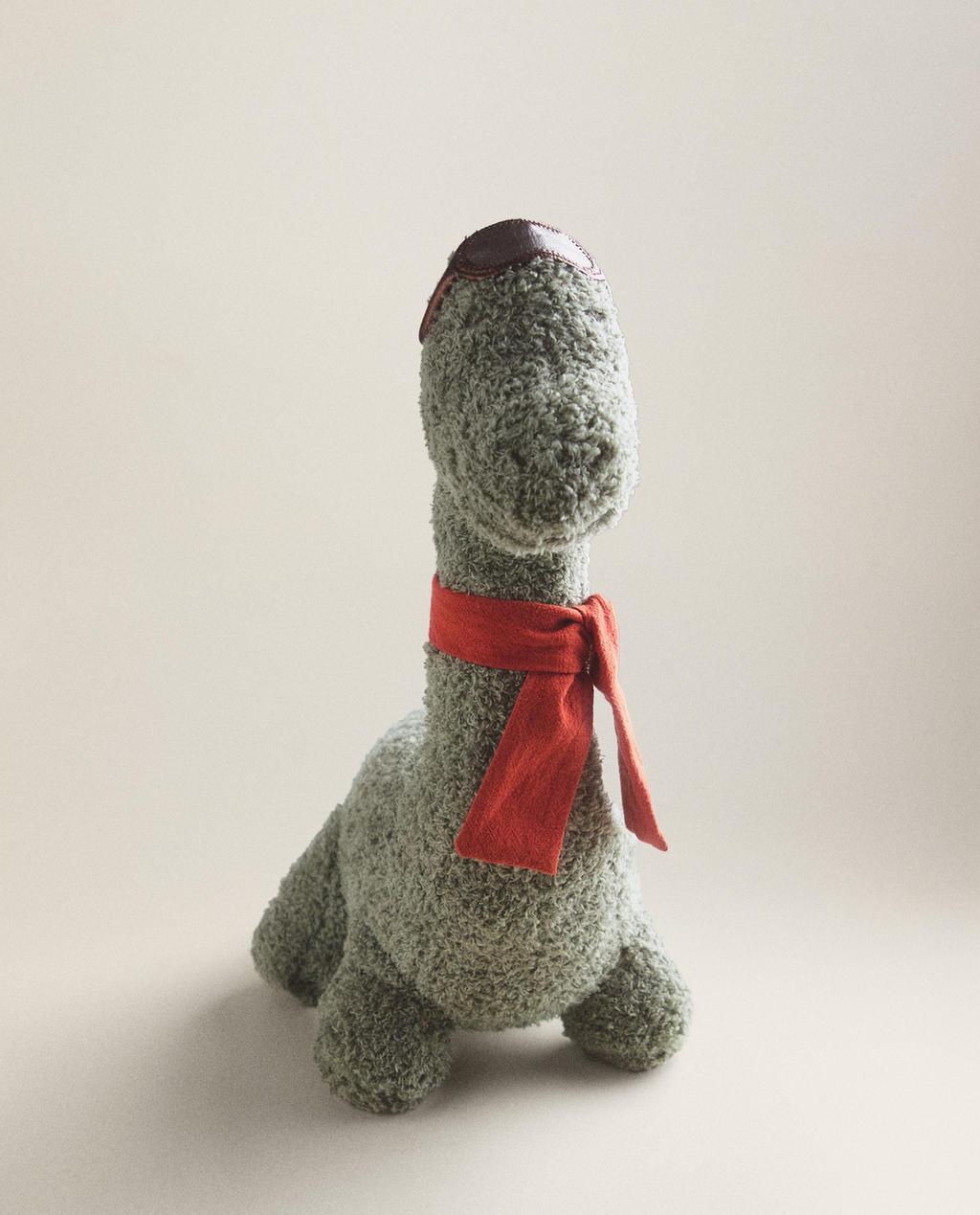 PELUCHE ENFANT DINOSAURE ÉCHARPE