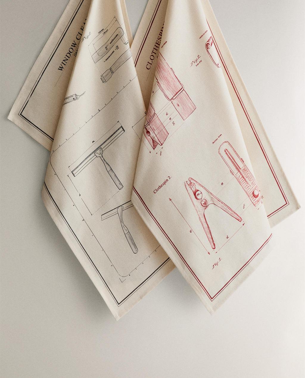 PACK OF CLEANING COTTON TEA TOWEL (PACK OF 2)