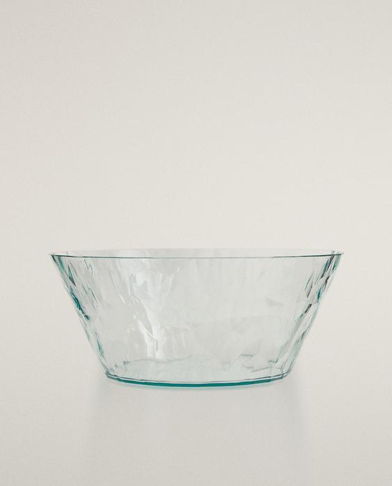 DIAMOND-EFFECT ACRYLIC BOWL