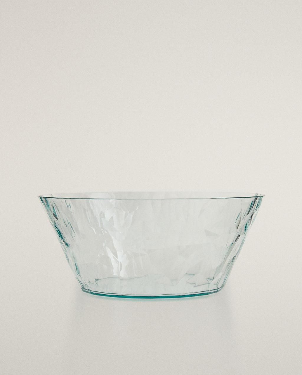DIAMOND-EFFECT ACRYLIC BOWL