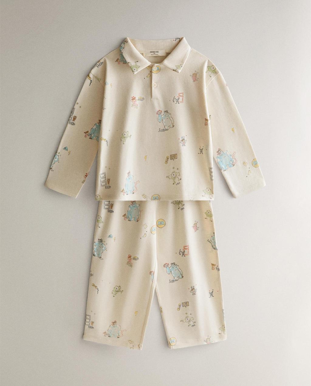 KIDS’ MONSTERS, INC. ©DISNEY/PIXAR JERSEY FABRIC PYJAMAS