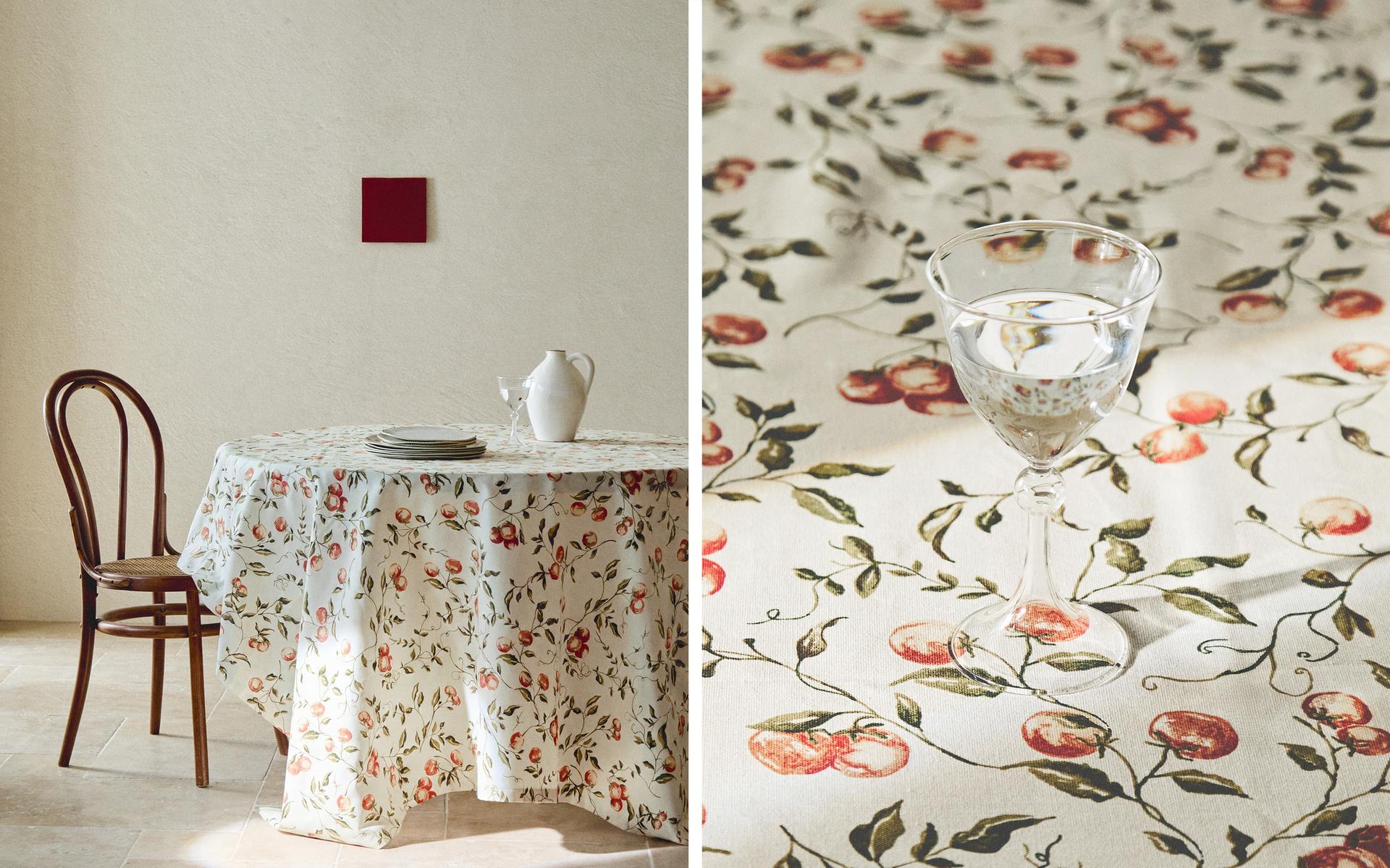NAPPE IMPRIMÉ TOMATES