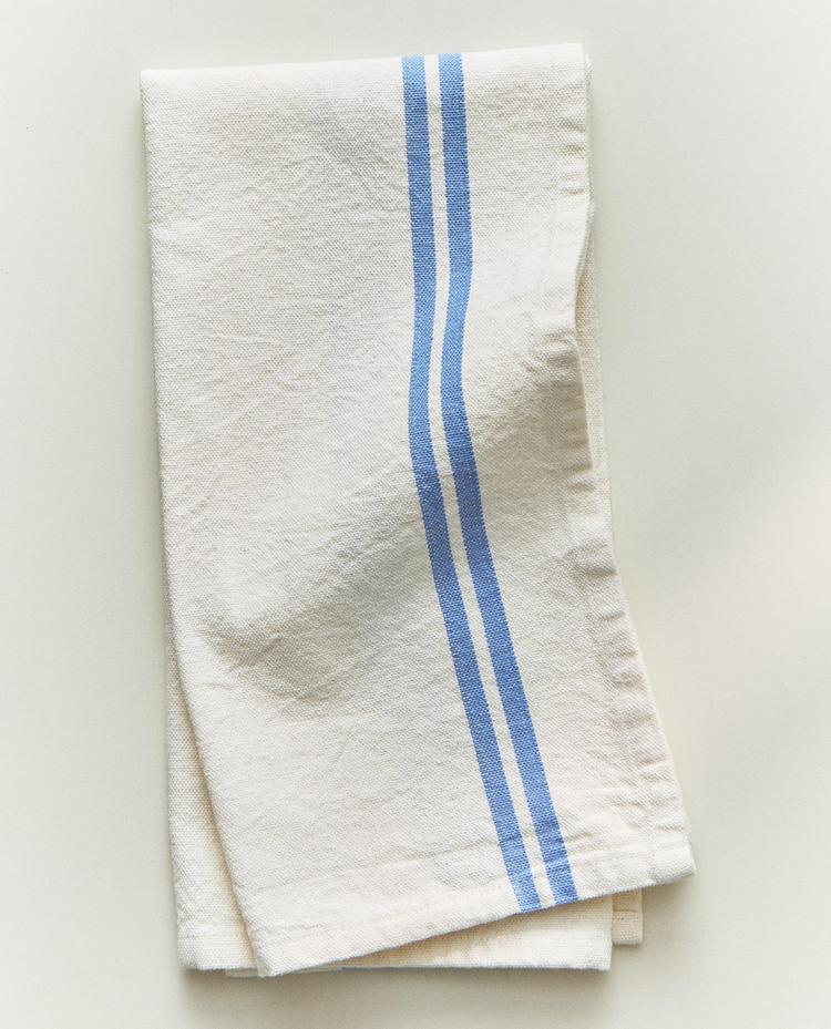 STRIPED COTTON TEA TOWEL