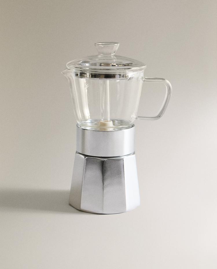 CAFETEIRA ITALIANA BOROSSILICATO 6 CHÁVENAS
