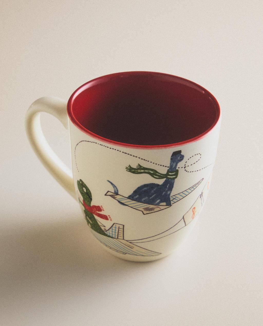 TASSE ENFANT CÉRAMIQUE DINOSAURES