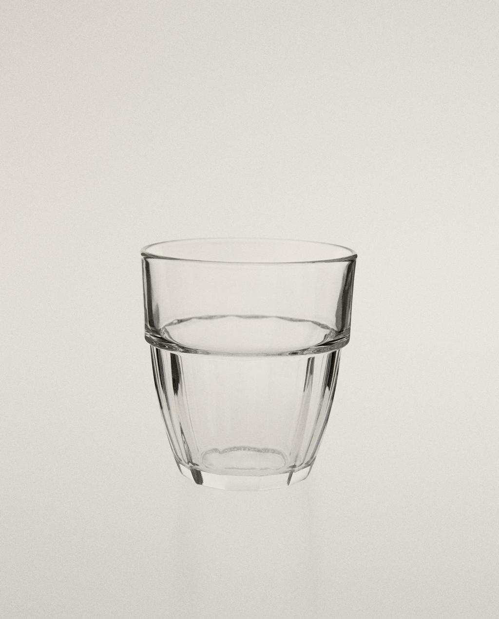 VASO CAFÉ FACETADO