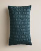 KIDS' STRIPED TEXTURED CUSHION COVER