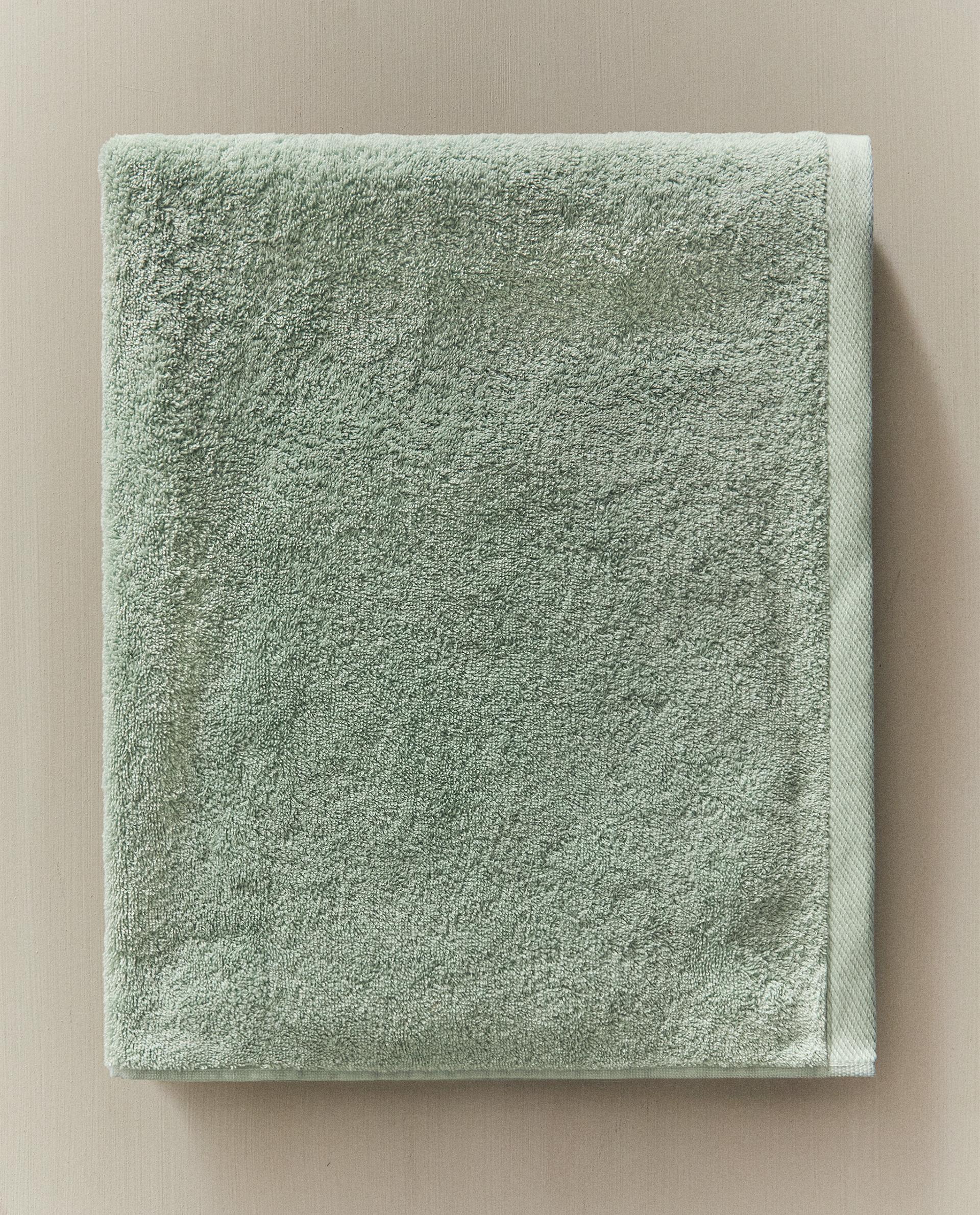 PLAIN COTTON TERRY BATH TOWEL (500 GXM²)