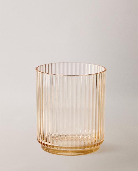 STRIPED ACRYLIC TUMBLER