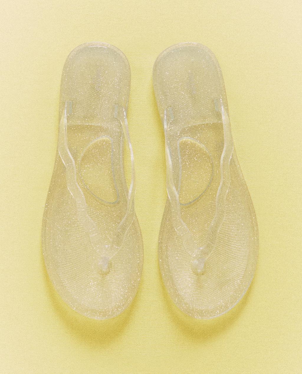 GLITTERY SANDALS