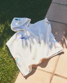 KIDS' SAILBOAT BEACH PONCHO