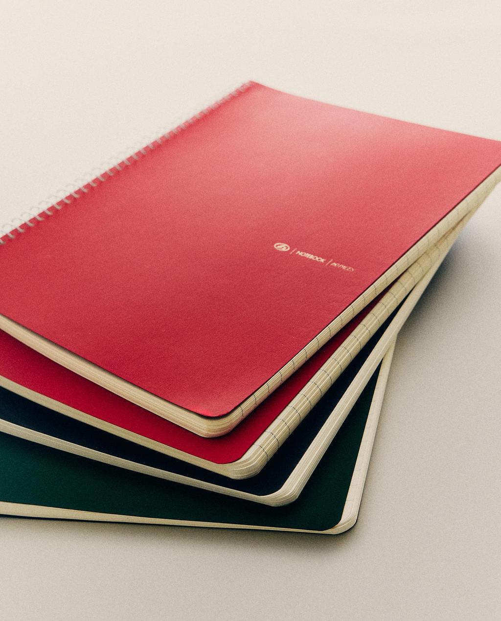 LOT DE 3 CARNETS A5