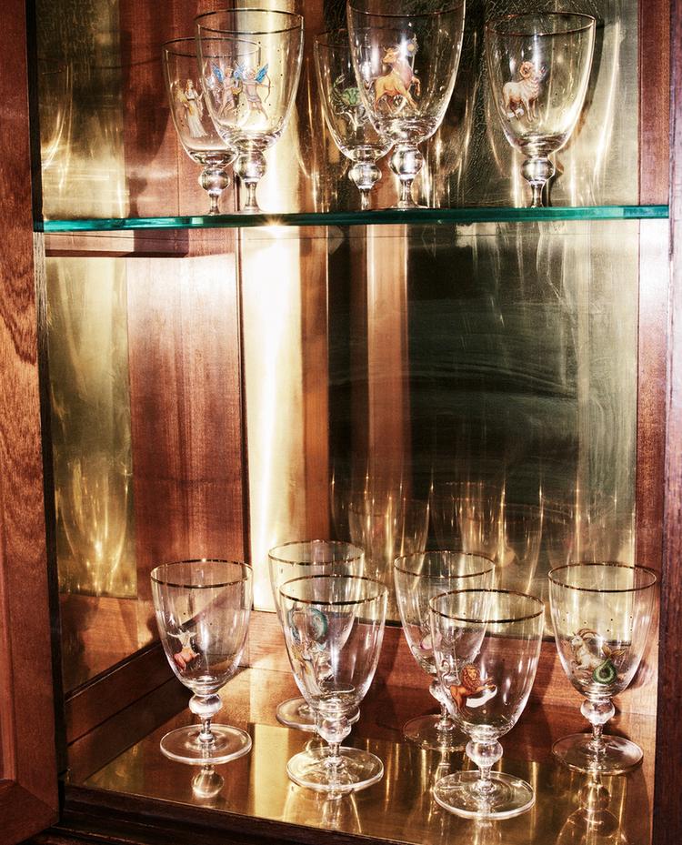 VERRES À VIN SIGNES DU ZODIAQUE MARISA BERENSON