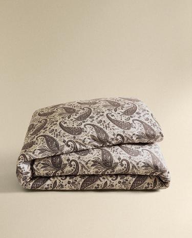 FUNDA NÓRDICA SATÉN ESTAMPADO PAISLEY