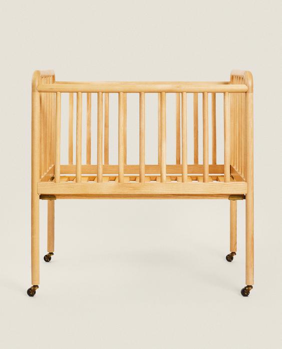 KIDS' ASH WOOD MINI COT