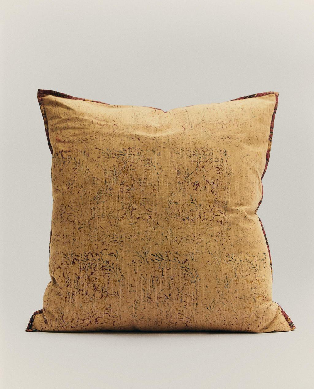 BLOCK PRINT CUSHION COVER