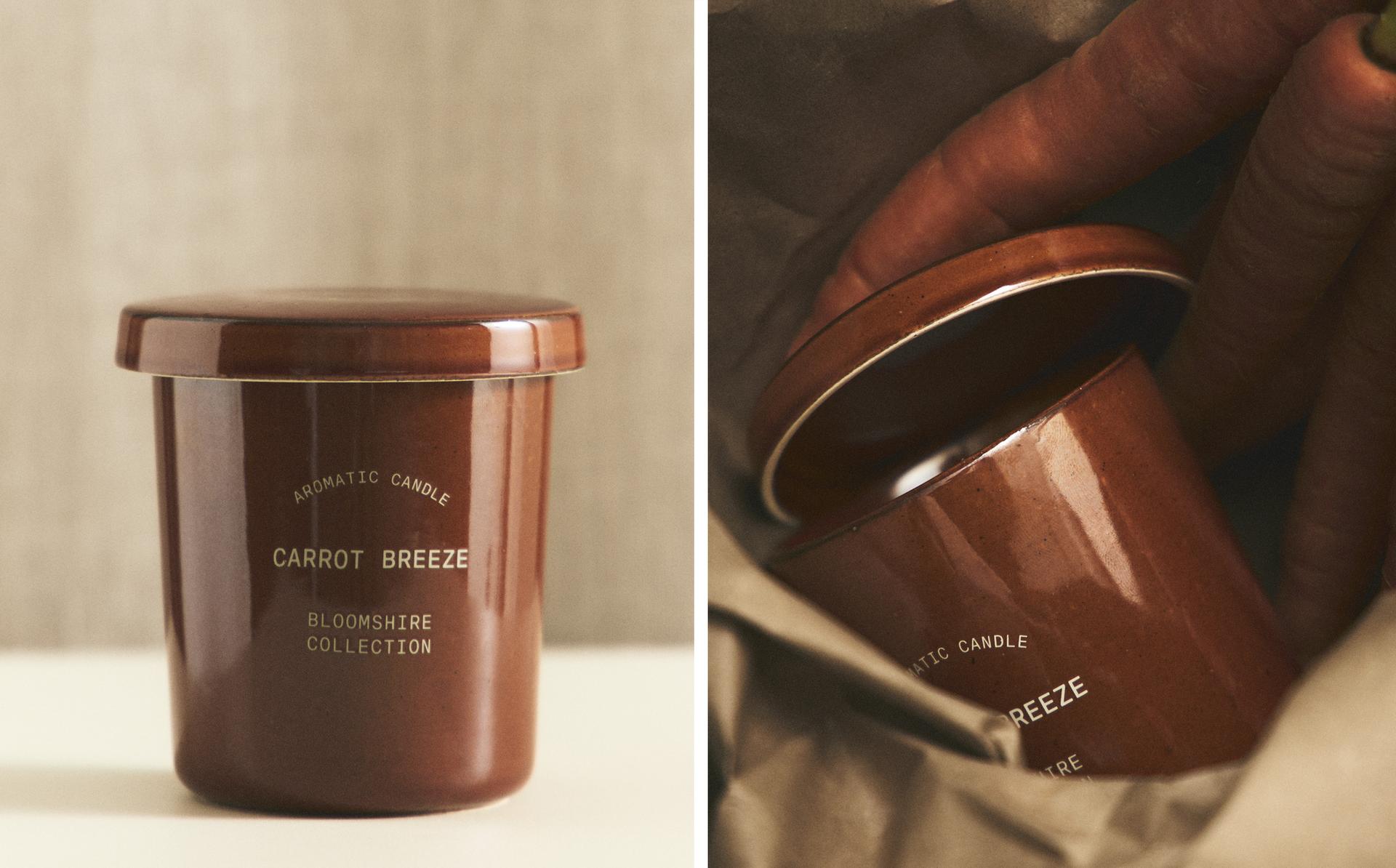 (170 G) BOUGIE PARFUMÉE CARROT BREEZE
