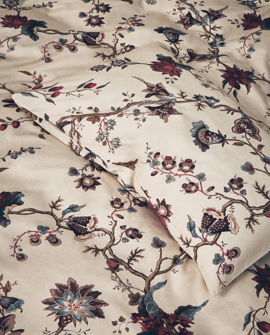 FLORAL SATEEN BEDDING | KATHARINE POLE