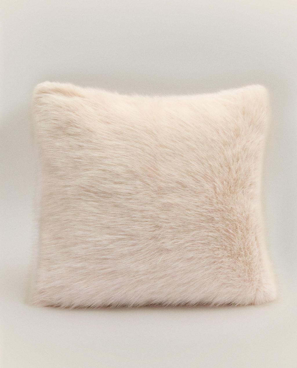 LONG FUR CUSHION COVER