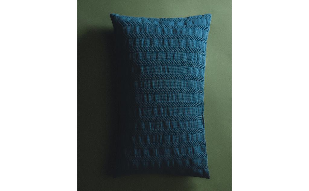 HOUSSE DE COUSSIN ENFANT TEXTURE RAYURES