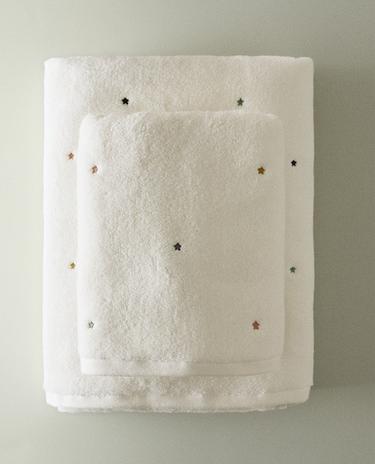 KIDS STAR BATH TOWEL