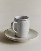 CHÁVENA DE CAFÉ COM PRATO GRÉS