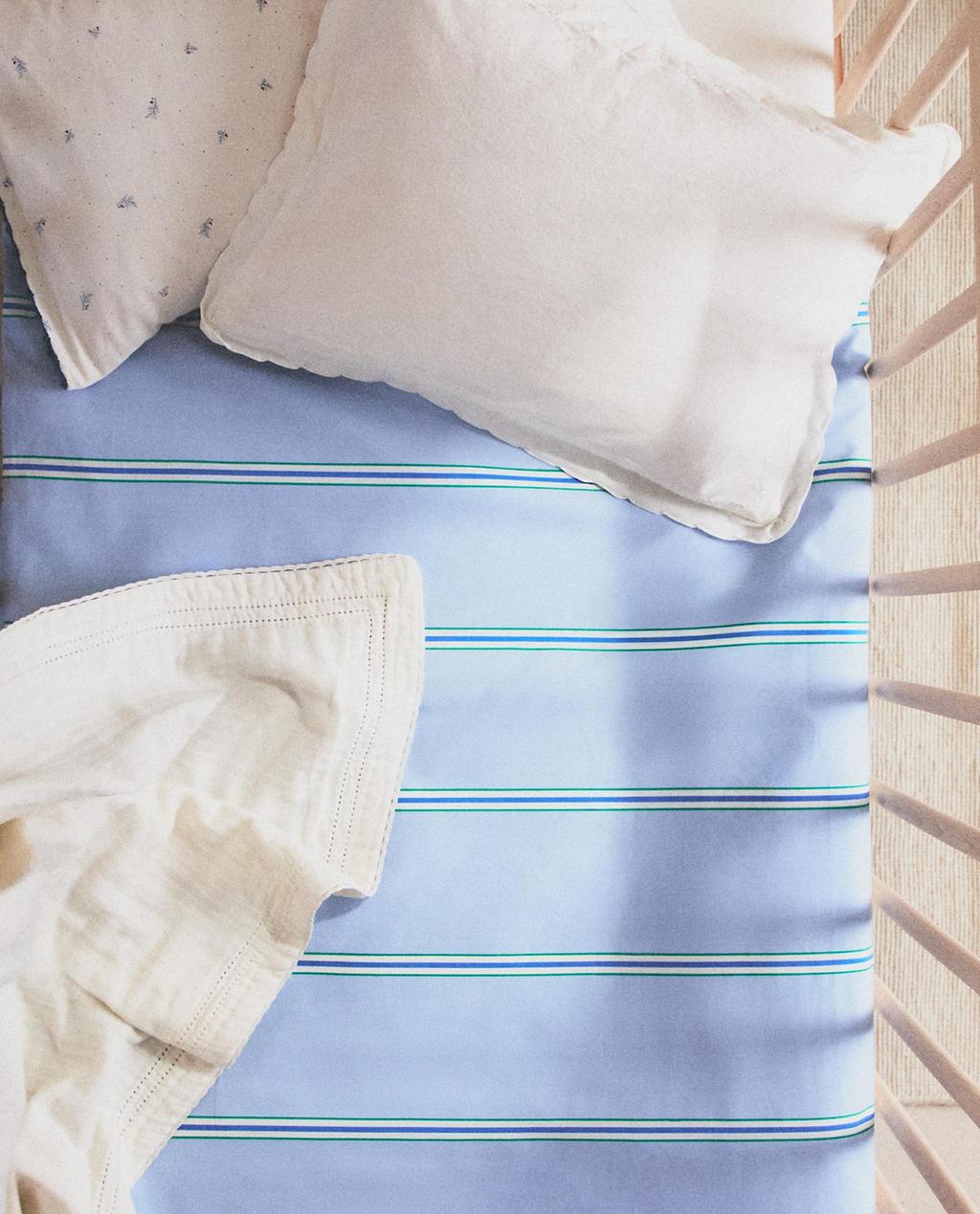 CHILDREN'S STRIPED DUVET COVER