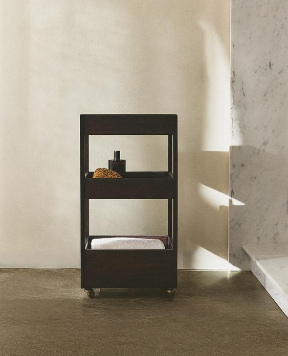 WOODEN STORAGE UNIT