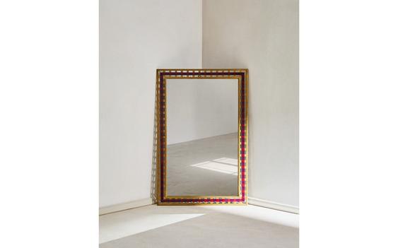 GEOMETRIC FRAME MIRROR