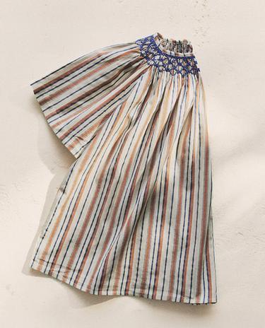 VESTIDO PLAYA INFANTIL RAYAS
