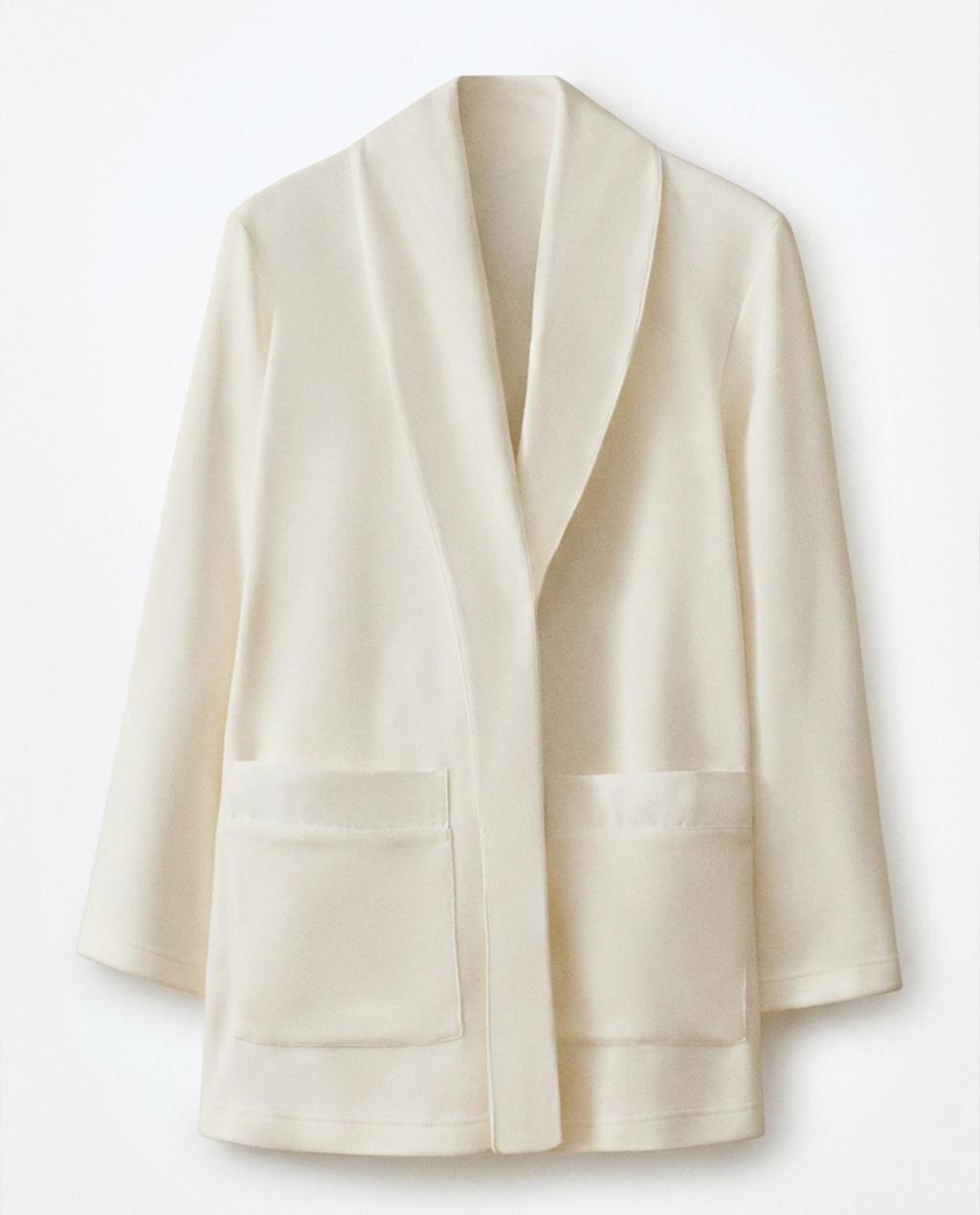 ROBE DE CHAMBRE COURTE EN POLAIRE
