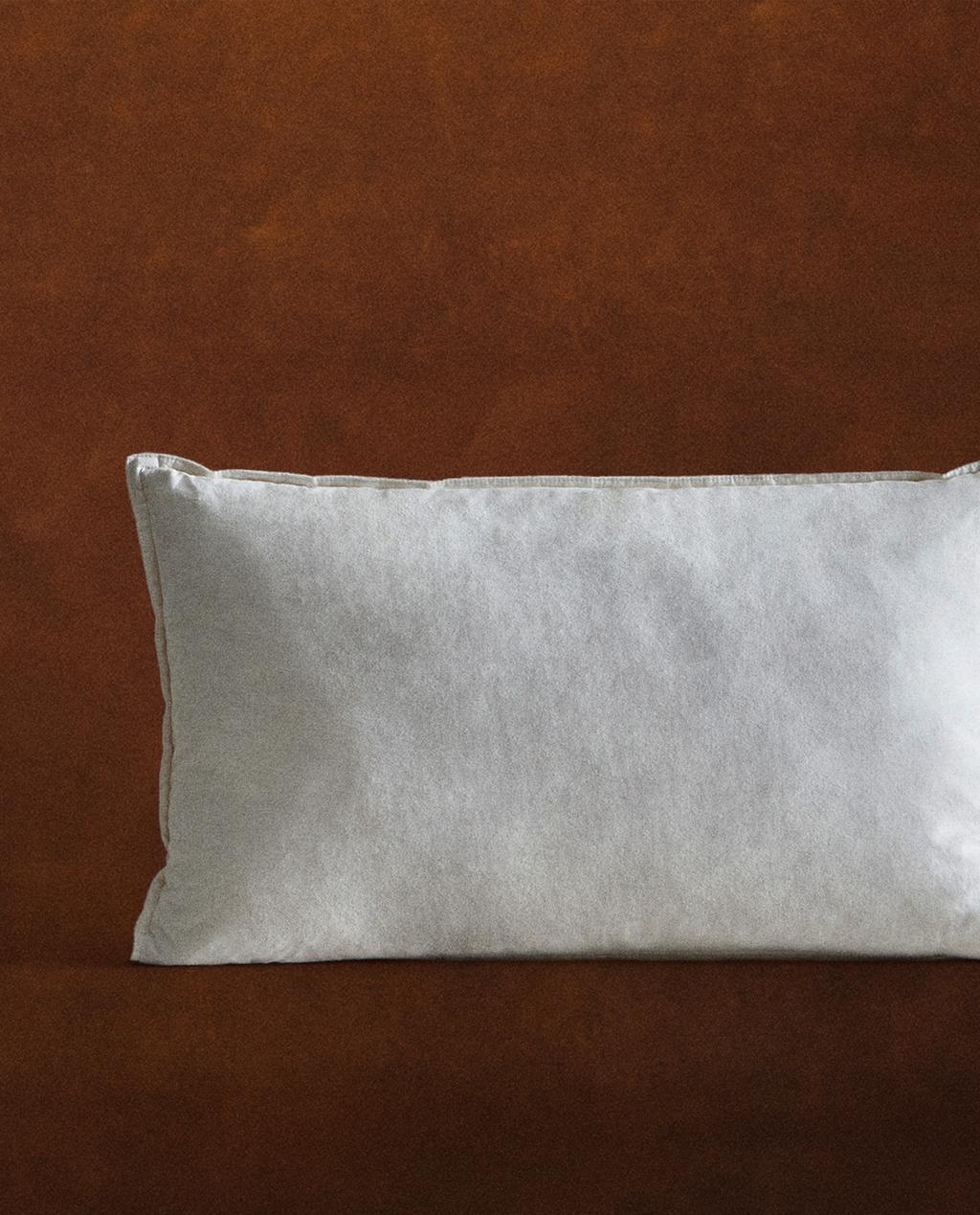 FEATHER CUSHION INSERT COTTON COVER