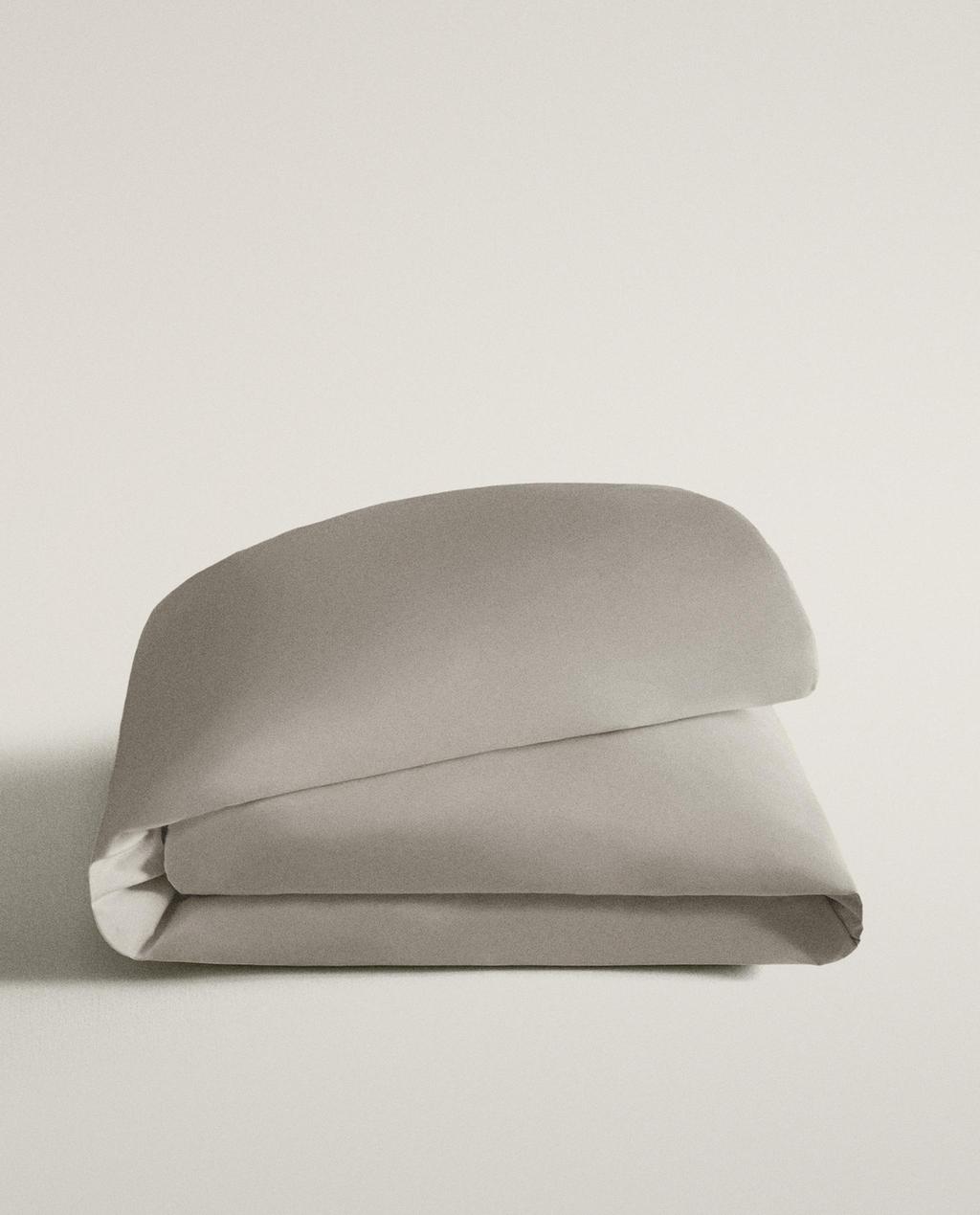 HOUSSE DE COUETTE PERCALE DE COTON (300 FILS)