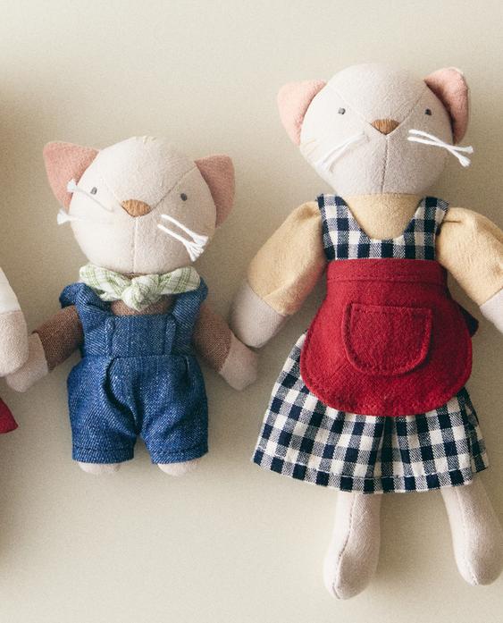 ДИТЯЧИЙ НАБІР М’ЯКИХ ІГРАШОК «CAT FAMILY» (3 ШТ.)