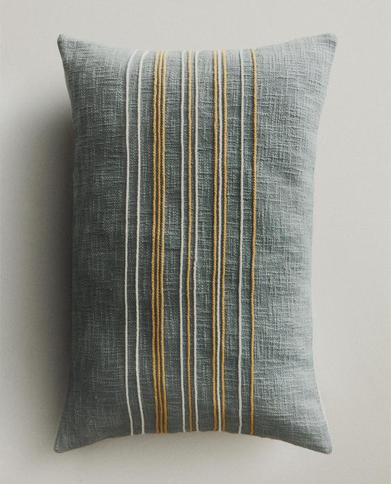 STRIPED CUSHION COVER