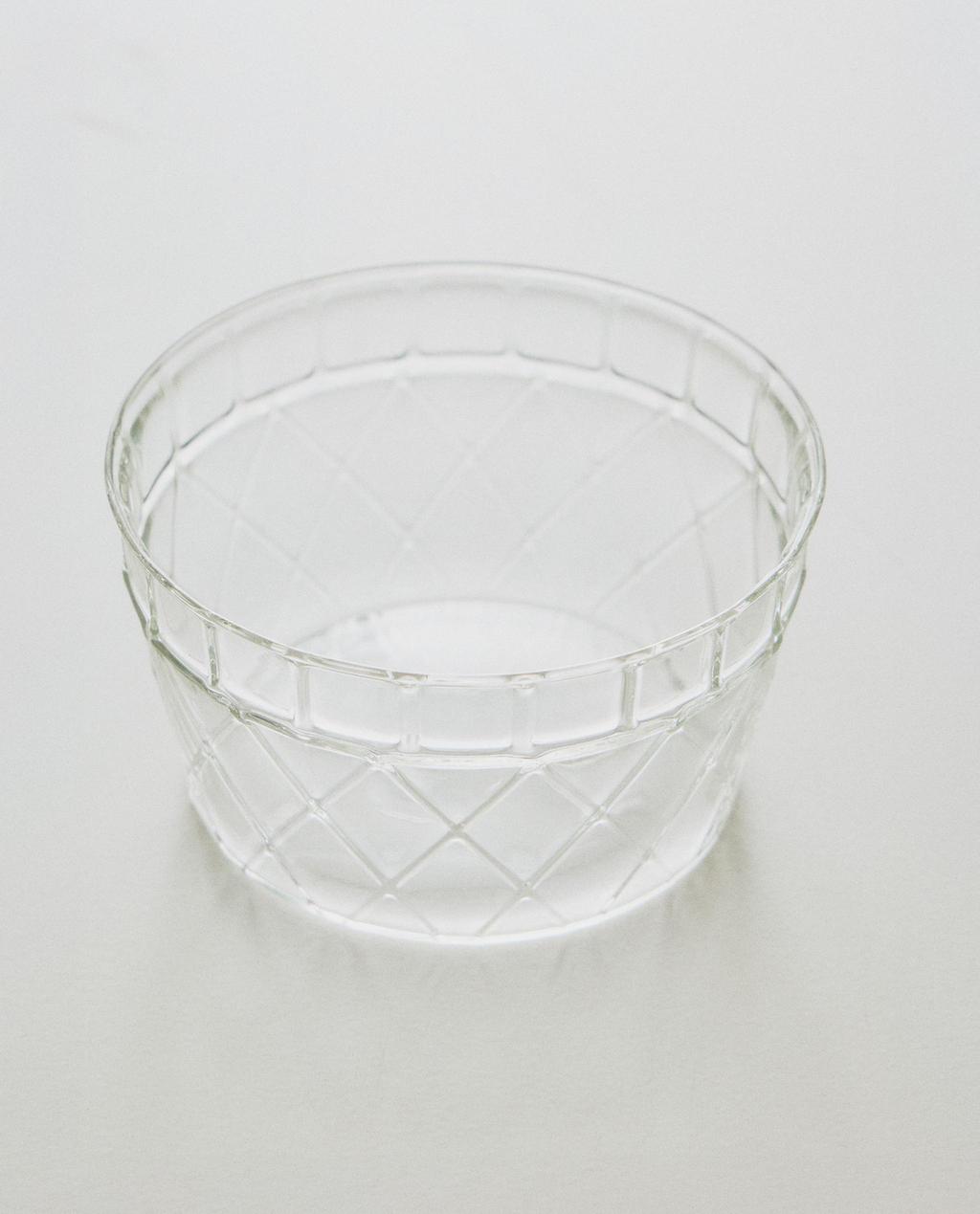 BOROSILICATE GLASS ICE CREAM BOWL