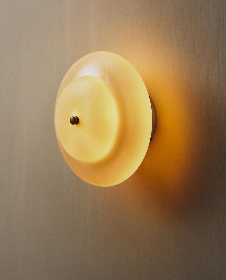LAMPE | APPLIQUE MURALE EN VERRE