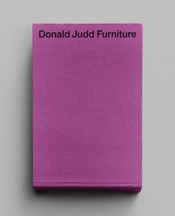LIVRO DONALD JUDD FURNITURE (INGLÊS)