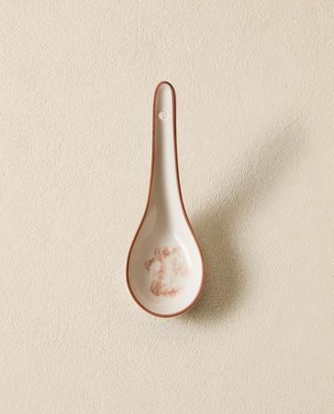 디자인 포세린 수프 스푼